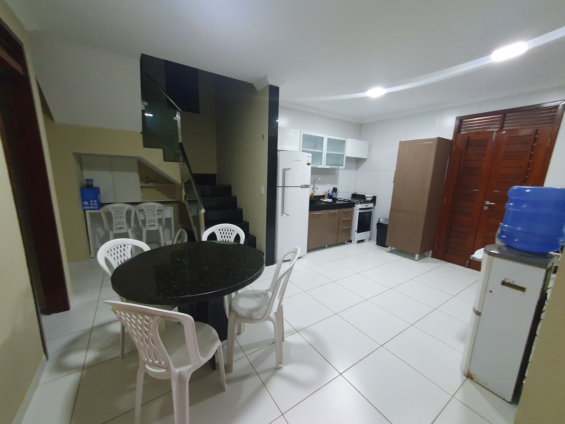 A casa à noite